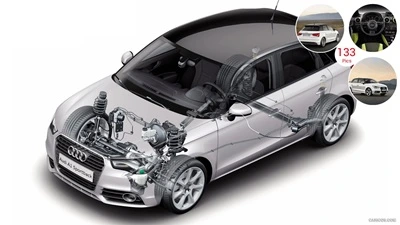 Audi A1 Sportback Fjæring